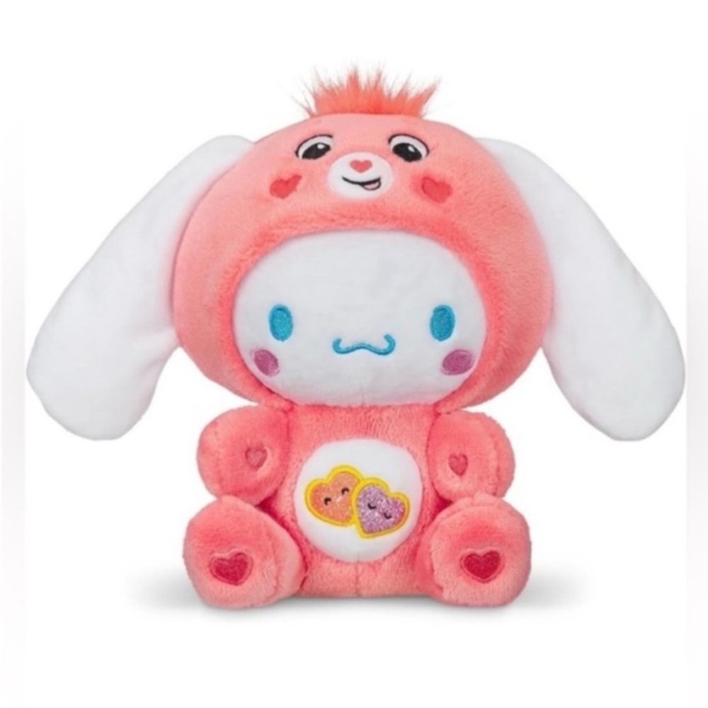Care Bear x Cinnamon Roll  Beary Besties Stuff Plush  9”